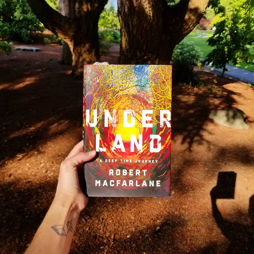readingWW's tweet photo. Currently reading Underland by @RobGMacfarlane. But the overland is just so pretty. What a cool book so far! I'm such a sucker for reading and learning about unknown places and creatures and this beautiful planet. I also appreciate that mother nature has so many secrets from us. https://t.co/CCLyc3MYm6