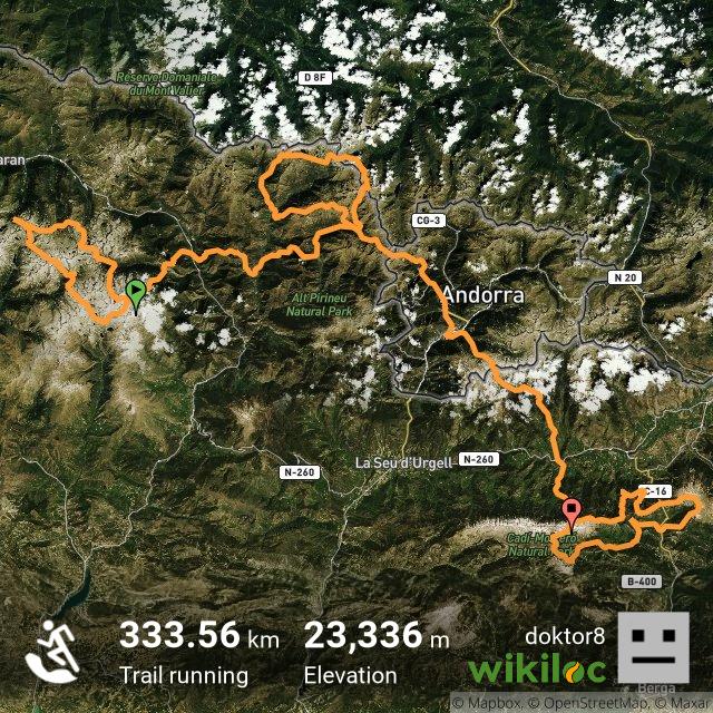 Si el temps em deixa (i la forma física, que després del confinament...😅) Dissabte començaré la travessa que uneix #carrosdefoc , #portadelcel i #cavallsdelvent .Pojecte que fa molts anys uqe em ronda i q fa molta ilusió😍
 wikiloc.com/trail-running-… (Les 3 travesses) at #wikiloc