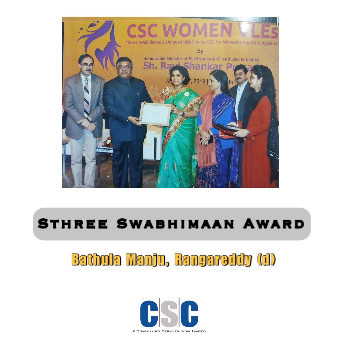 manju_bathula's tweet photo. Hello everyone, hope everyone are well &amp; good.I’m @manju_bathula very much glad to be a member of @CSCTelangana, provided me a way to success, I’m through it.Thank you for choosing me team CSC🙏🏻.Stay safe &amp; social distance yourself from others #CSCTelanganaDay 
@rajakishore_j https://t.co/k97vPrLgGW