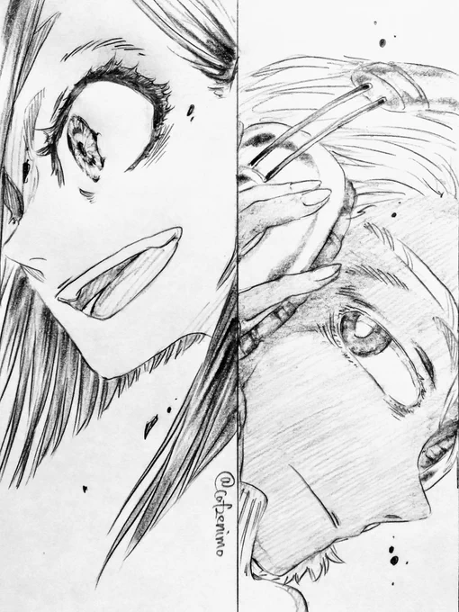 映像研でバトル漫画というか対戦カードみたいなのが描きたくなった結果のmzdm版

怖い顔が描きたくなったのだと思われます

knas版も描きますよ 