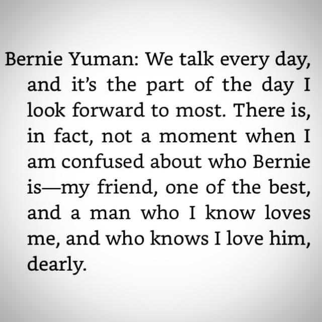 Best friends forever ❤️ even in the afterlife.... #jerryweintraub #bernieyuman 'I loved them. If you work with people you love, which, of course, is not always possible, the hard times become an epic adventure.'-JW