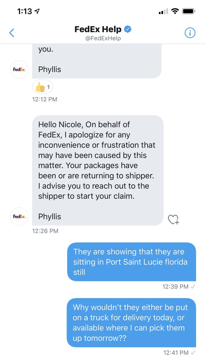 ASouthernMedic's tweet image. @FedEx @FedExHelp This is ridiculous! My shipment is being sent back??? NO explanation. @FedEx is telling my shipper a completely different story of what is happening. #ManagerPlease #KarenMoment #YouHaveToBeKiddingMe