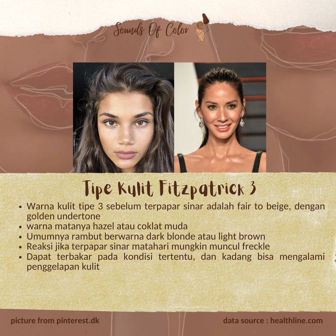 soundsofcolorid's tweet photo. -yang terjadi saat kulit terpapar sinar matahari. Yuk, baca slide diatas untuk cari tahu!
Untuk penjelasan dan artikel selengkapnya, baca artikel di Link pada Bio kita yaa!
#soundsofcolor #colorism #colourism #racism #rasisme #beautystandard #unfairbutstilllovely #beauty https://t.co/LfbDe8to5q