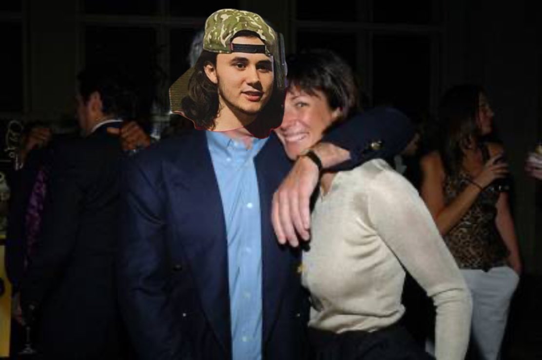 AwstinLong's tweet image. Damn @whatchaknowsean what you doing with Ghislaine Maxwell