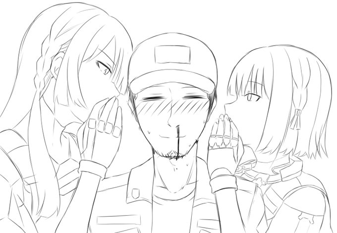 after hearing RPK-16's and AK-15's voices 