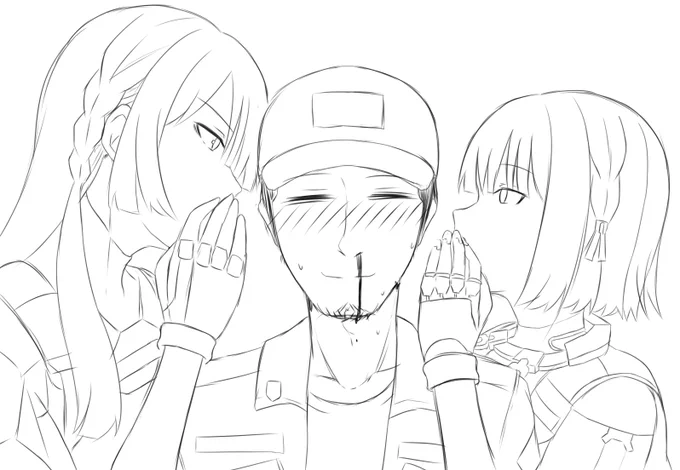 after hearing RPK-16's and AK-15's voices 