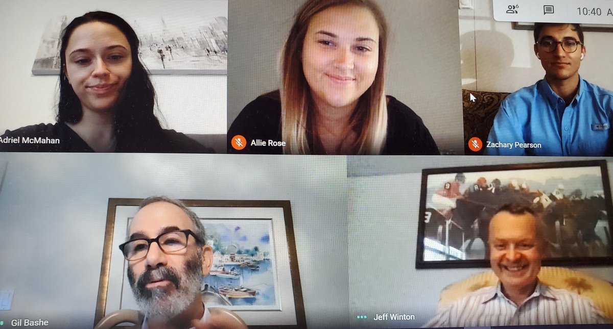 JeffWintonAssoc's tweet photo. JWA is firmly committed to nurturing the professional development of its interns with weekly mentoring sessions featuring industry leaders. 

Thanks to Gil Bashe, Managing Partner of Finn Partners, for sharing invaluable advice and insights this week. https://t.co/s2c6BUs2e8