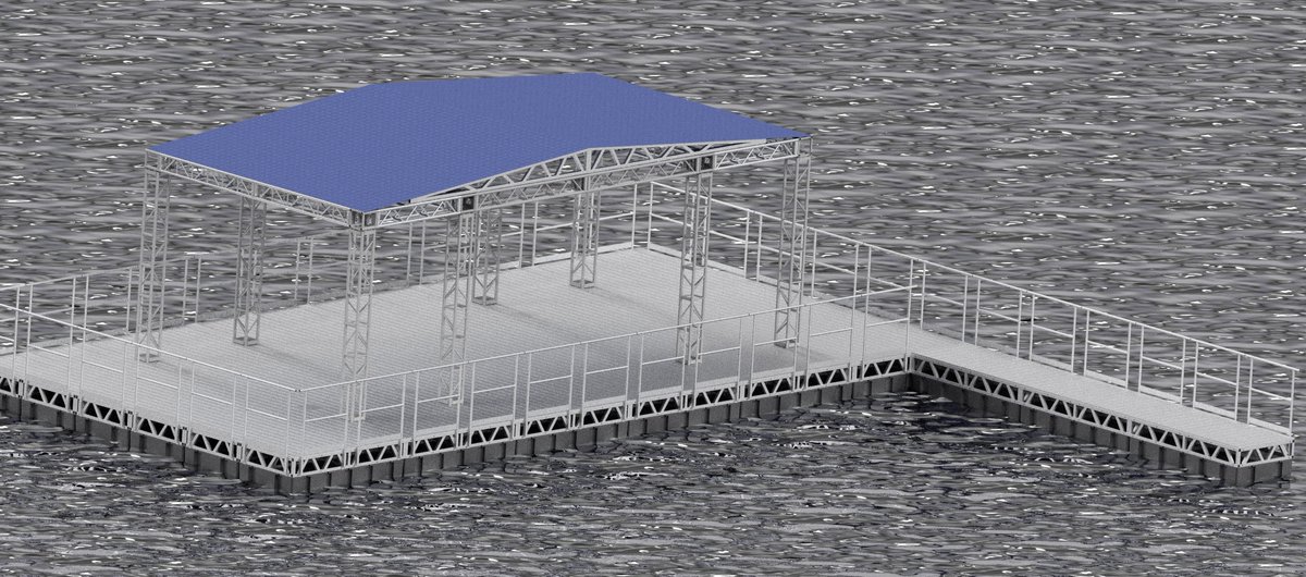 tylertrussinc1's tweet photo. Shoreline/Boat-in...watch your favorite live music while safely socially distancing from your boat, jet-ski or safe water device. Contact Tyler Truss Systems to find out more information on floating stage!! 765-221-5050
https://t.co/0OfE9371Oo
#floatingstage #boatin #shoreline https://t.co/U35ZRhC13u