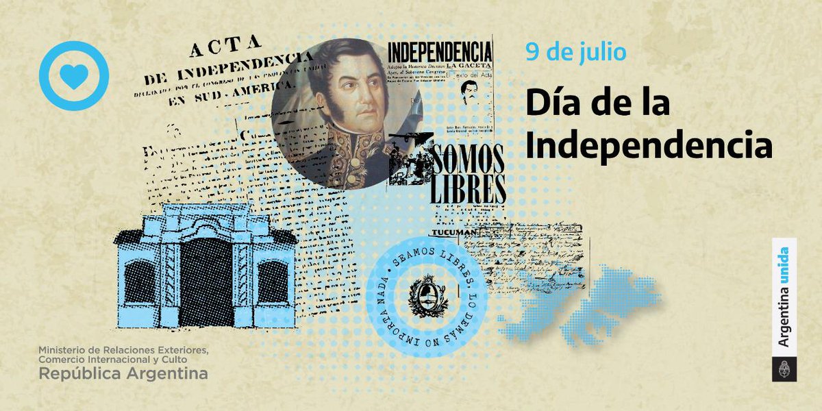 gorrisantoro's tweet photo. Hoy como hace 204 años, sigamos con el firme compromiso de seguir construyendo una Argentina Digna, Justa e Igualitaria.
#PrimeroLaPatria, #Siempre !
Al Gran Pueblo Argentino, Salud !
Viva La Patria !!! https://t.co/G1gBQ4Sqz5