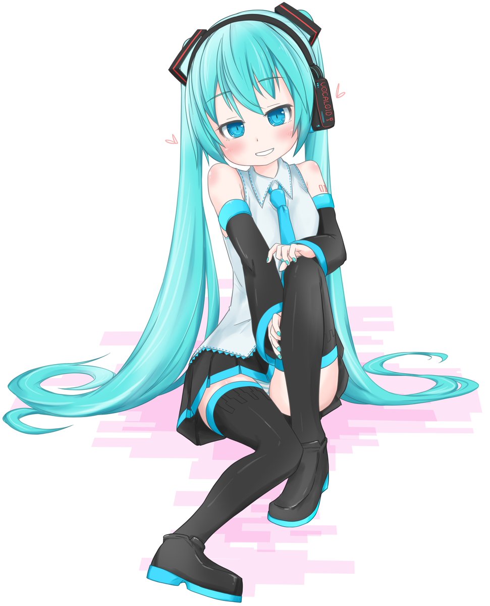 初音ミク 「Hatsune Miku

#Vocaloid #初音ミク 」|はつねネガメのイラスト