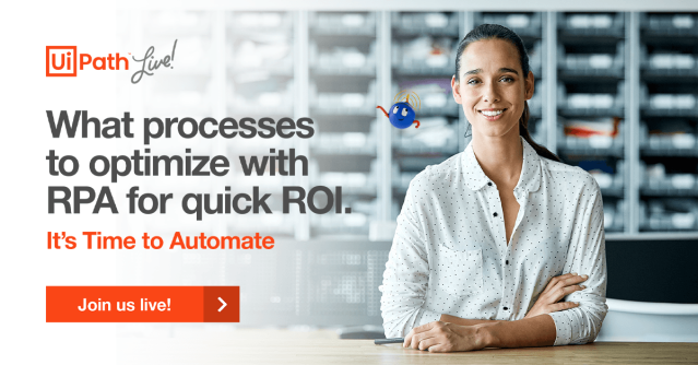 TheFlotter's tweet photo. What should you automate now? Get best practices on how to identify #automation opportunities that yield the quickest ROI from @Nielsen &amp; @TakedaPharma. Hear them at #UiPathLive. #UiPathEmployee https://t.co/zO1avPOc09 https://t.co/XYd6nId4gs