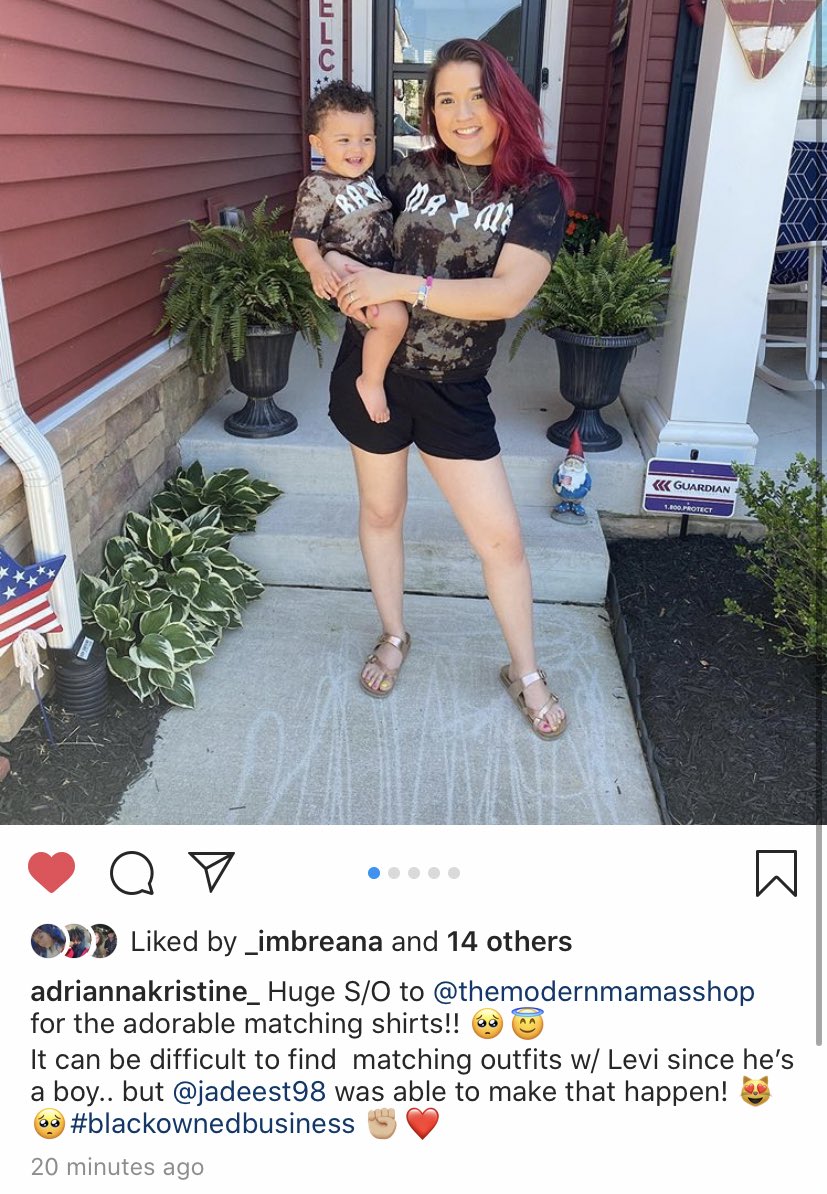 ModernMamasShop's tweet image. We LOVE returning customers! Thank you so much for purchasing not once but twice and repping us on all of your platforms 🖤