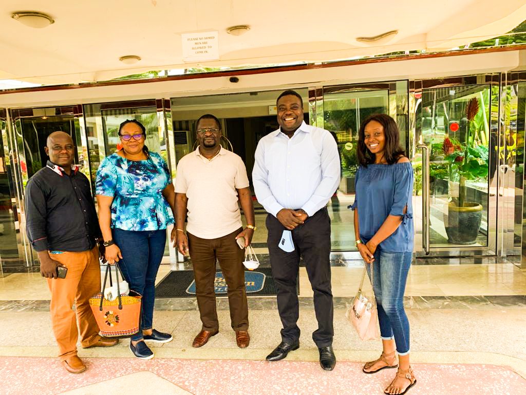 fjdpnigeria's tweet photo. The Coordinator FJDP Makurdi yesterday hosted a lunch for Mr. Savalla Shibembe, the outgoing head of programme, UNHCR Ogoja sub office. We wish him well as he embarks on his next task. https://t.co/lZKg72tUGY