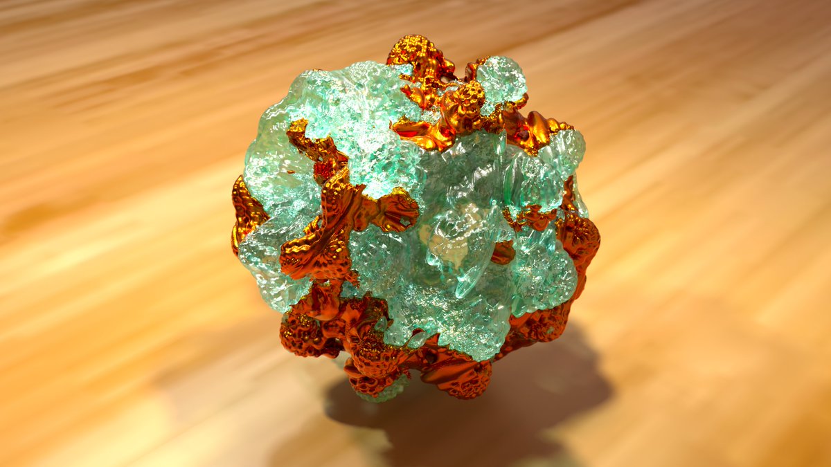 thargor6's tweet photo. #Mandelbulb3D #Mesh + #Houdini + #Octane https://t.co/eKD6TxkajW