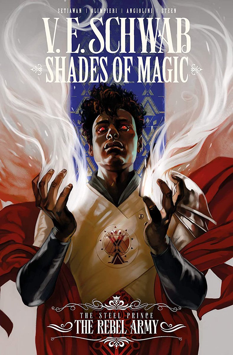 36. Shades of Magic Vol 1: The Steel Prince (re-read) - 4/5 stars37. Vol 2: Night of Knives - 4.5/5 stars38. Vol 3: The Rebel Army - 4/5 stars {gifted}• Story of Prince Maxim before he became King• Action packed & exciting plot • Amazing artwork• Diverse characters