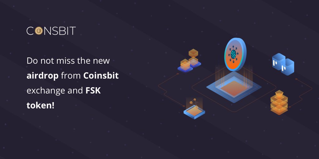 c0insbit's tweet photo. 🔥GREAT NEWS FOR THE COINSBIT COMMUNITY!🔥

🌟 Dear Coinsbit users, on the occasion of Dogecoin challenge event and the popularization of cryptocurrencies, Coinsbit exchange and FSK token launches new airdrop!

⏳AirDrop will continue until 10/08/20.

#Coinsbit #Airdrop #FSK https://t.co/E2c3SmfCAX