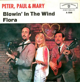 On this day in 1962, singer/songwriter #BobDylan walked into a studio &amp; recorded his composition, "Blowin' in the Wind." Though the song made Dylan a star, it was a cover version by the folk trio #PeterPaulandMary that turned it into the quintessential protest song of the 1960s.