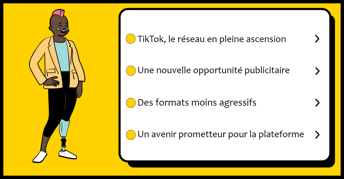 klh_agency's tweet photo. 📢TikTok lance sa plateforme publicitaire "TikTok for Business"⚠️
Une nouvelle opportunité pour les annonceurs, de promouvoir leur marque sur le réseau social star du moment 🌟
L'application propose des formats innovants et créatifs 💃
https://t.co/bu8MRZoPEa
#KLH #KLHBlog #SEA https://t.co/9bt8RRu6UL