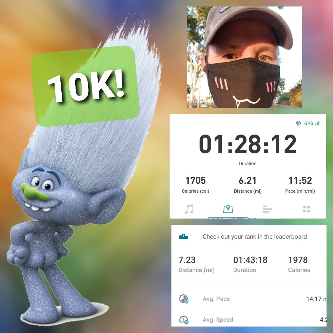 HeartXoErika's tweet photo. @UniStudios So much fun, not the same as being at @UniStudios Hollywood, but I am looking forward to the next race, virtual or in park, I am there! 💙🥰 #runninguniversal #DreamWorks #5k #10k https://t.co/BdroVyecM9