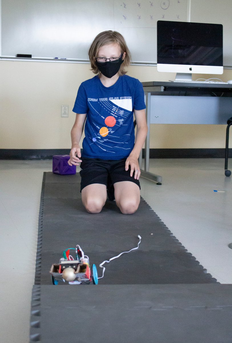 CanisiusHS's tweet photo. Robotics workshop participants had fun building and decorating robots, and driving them up ramps.
There are a few spaces open in our July 20-23 workshop for rising 6th-7th grade boys: https://t.co/JQhZdiqgQh
#CHSsummer #robotics https://t.co/KSj64hjzU4