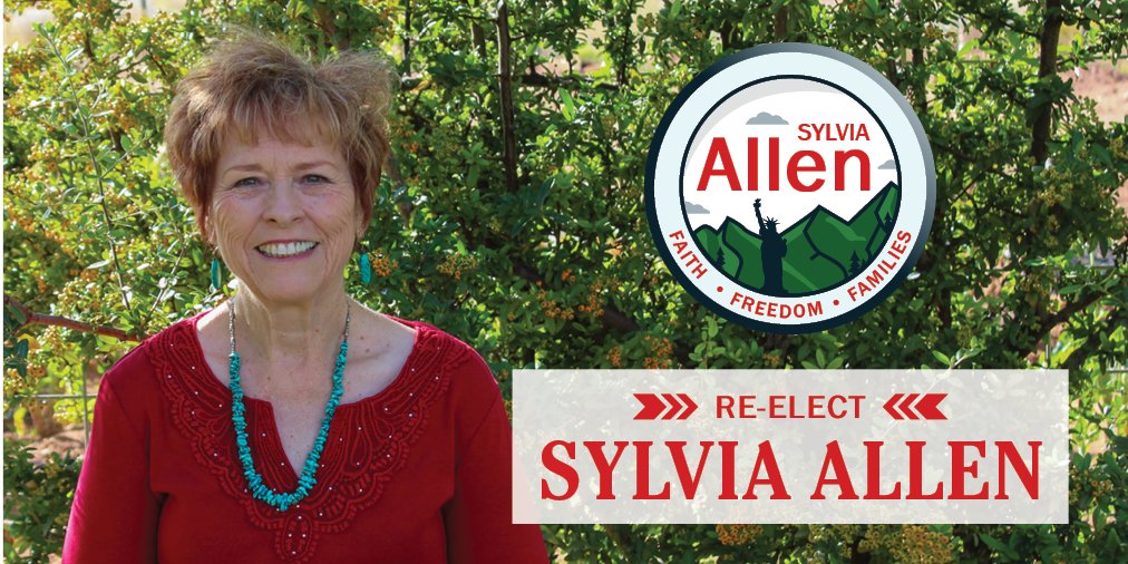 Early voting has begun! I would be honored to have your vote and continue serving as your State Senator. SHARE if you’re voting Sylvia Allen in LD6!