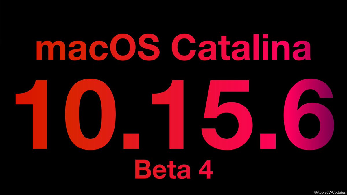 iSWUpdates's tweet photo. macOS Catalina 10.15.6 Dev Beta 4 (19G71a) has been released. #macOS10156 #macOS10156DevBeta4 #macOS10156Beta4 https://t.co/KUfi2w0jrA