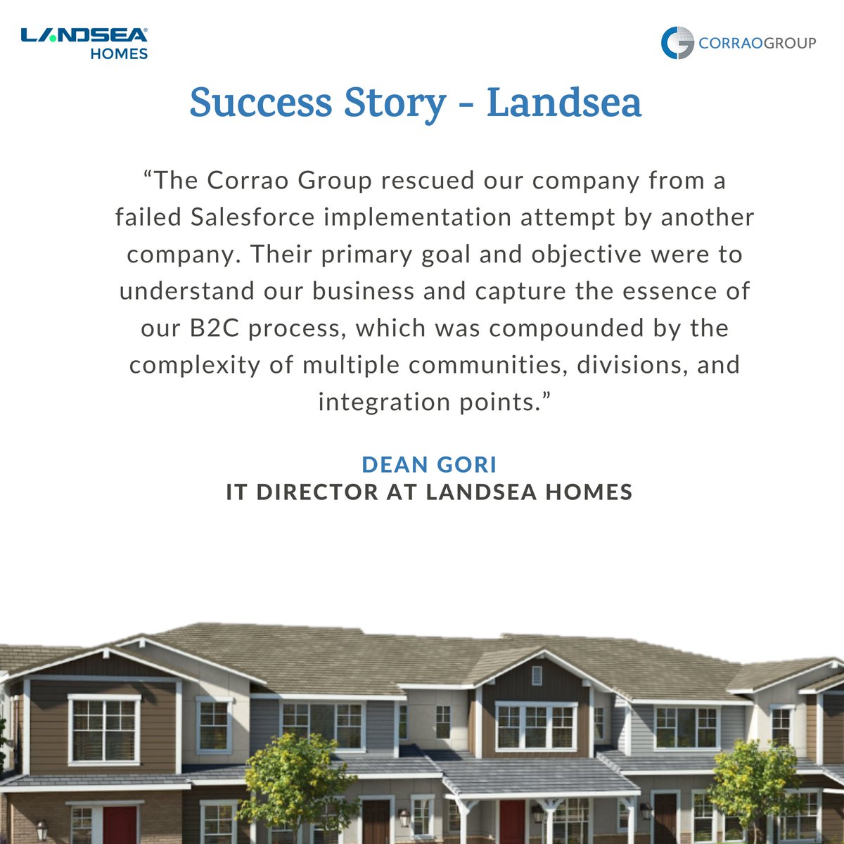 Customer Success Story: Utilizing @salesforce and @pardot to optimize, integrate, and automate @LandseaHomes B2C processes. #Salesforce