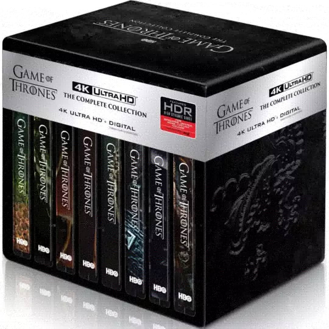 NerdaoGeek's tweet photo. 📒🖋️ #AgendaNerd Se liga na coleção completa em 4K da série #GamefTthrones (até o momento, apenas as temporadas 1 e 8 tiveram lançamento em box individual 4K).@HBO_Brasil @hbomax @HBO
.
Com entrega prevista para o dia 3 de novembro nos EUA,
.
#Séries #HBO #HBOBr #HBOMax https://t.co/V1o4SISlCd