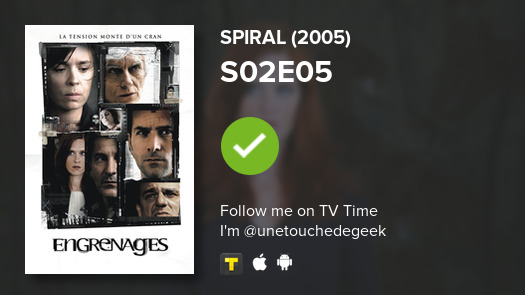 Unetouchederoux's tweet photo. I've just watched episode S02E05 of Spiral (2005)! #spiral  #tvtime https://t.co/CLic5BAZpb https://t.co/Grcgwbm2ix