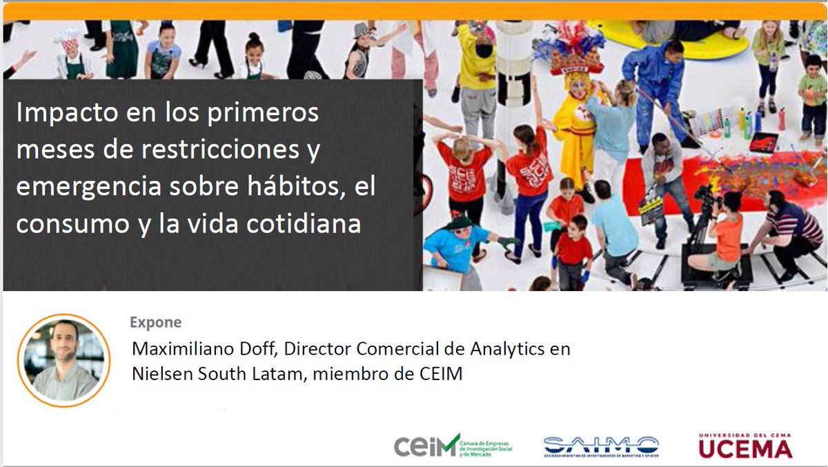 Continúo compartiendo las presentaciones de la 6° Jornada de Investigación de Mercados @UCEMA_edu  con el apoyo de <a href="/Saimo_org/">SAIMO</a>  y #ceim. Aquí está la exposición de Maximiliano Doff de <a href="/nielsen/">Nielsen</a>. Muchas gracias por contarnos sobre las tendencias de consumo.
youtube.com/watch?v=YzfGgK…