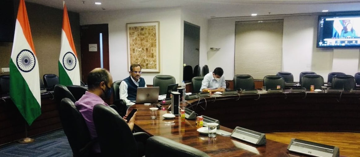 MahavirSinghvii's tweet photo. Led #Indian delegation in UNOCT #VirtualCTWeek
Webinar IV -Protecting and Promoting #HumanRights for Building Resilience against #Terrorism and brought out the abysmal record of Pak in human rights abuses. #combatingterrorism. @UN_OCT @DrSJaishankar @harshvshringla @MEAIndia https://t.co/EiuKBWzZPa