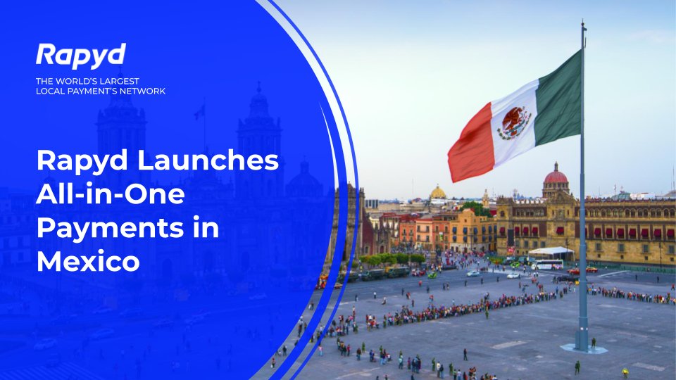 RapydGlobal's tweet photo. Rapyd is excited to announce the launch of our All-In-One Integrated Payment Solution for Mexico 🇲🇽. 

Now a single integration is all it takes to offer all of Mexico’s favorite payment and payout methods. 

Learn more: https://t.co/Eohh5wW55e

#payments #Mexico https://t.co/iLGhjtJ31M