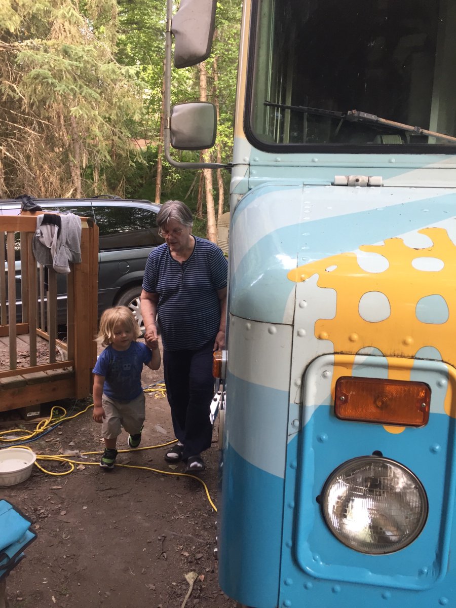 Iver, Grandma, and the Waffle Truck ✨