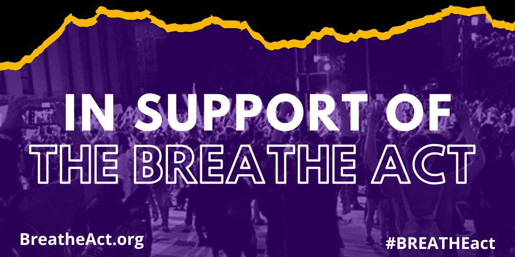 For decades, the federal government has funded mass criminalization while underfunding the social services that actually keep people safe. We are in solidarity with the Electoral Justice Project of @Mvmnt4BlkLives to demand a new approach. https://t.co/B3neyDZuQa #BREATHEAct https://t.co/qoTEEZ1NPk
