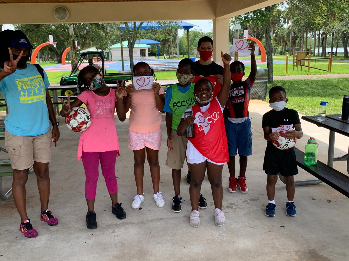 samuelazout's tweet photo. Fun in the sun with @officialfccusa at Delevoe Park, @BrowardCounty #YouthEmpowerment #ValuesBasedEducation #SoccerForDevelopment #FCCUSA https://t.co/J8RHTNx2vO