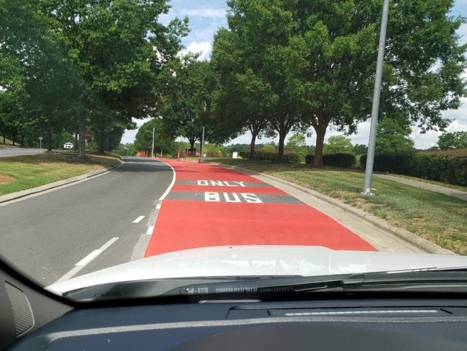 movesafedurham's tweet image. 👀👀Look what getting put in on Renaissance Parkway near Southpoint. 🚌