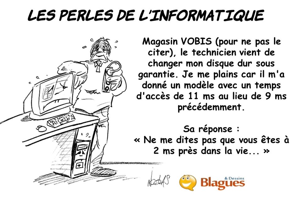 BlaguesDessins's tweet photo. #LesPerles #LesPerlesInformatiques #LesPerlesDeLinformatique #HumourInformatique
Retrouvez les meilleures perles sur : https://t.co/e6wZY6ECDF https://t.co/9GkDCPEz6W