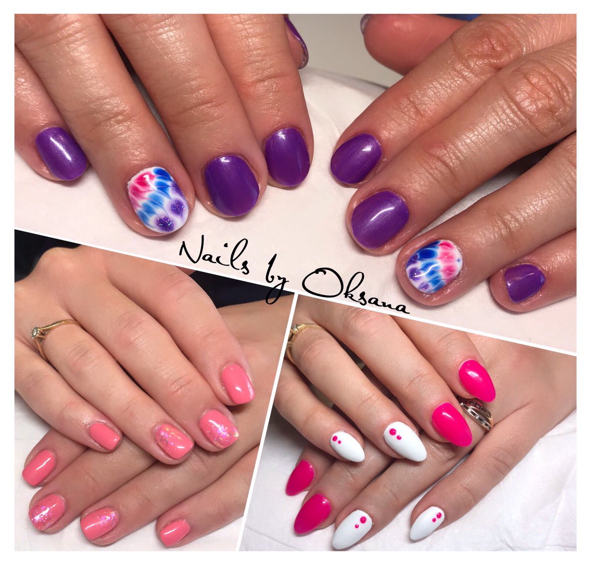 Gel extensions #gelextensions #rednails