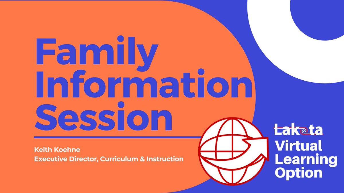 LakotaDistrict's tweet photo. ICYMI: Last night, @Lakota_Learning hosted our 2nd informational webinar about the new virtual learning option for K-12 students. The video is now available on our YouTube channel here: https://t.co/ReDwGDSXbx. Check out https://t.co/aVndHdHDDC for an FAQ as well. #WEareLakota https://t.co/7azv17fByw