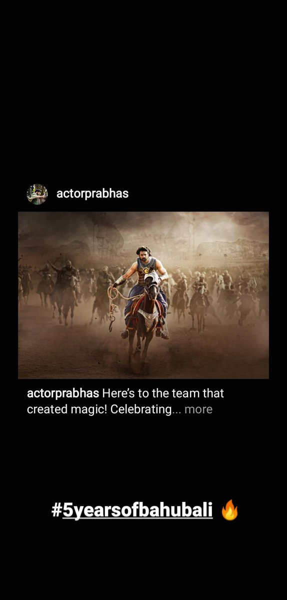 manideep006's tweet photo. 5 years ago on this day an epic has started 🔥
#5YearsForBaahubaliRoar 
#5yearsofbahubali https://t.co/zckjyAww8p
