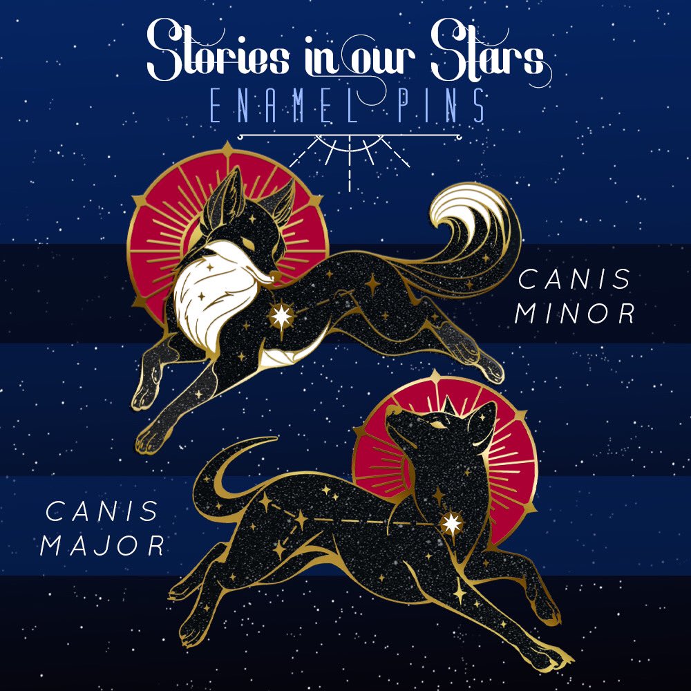 VenetiaJackson's tweet photo. So I had a little re-design, and I’m happy to reveal the first set of enamel pins for my upcoming Stories in our Stars enamel pin campaign!! 😊 the other colours will be available as unlockables :) #enamelpin #constellations #art #galaxyart #galaxypin #pincollector #kickstarter https://t.co/XRQdKOxSPd