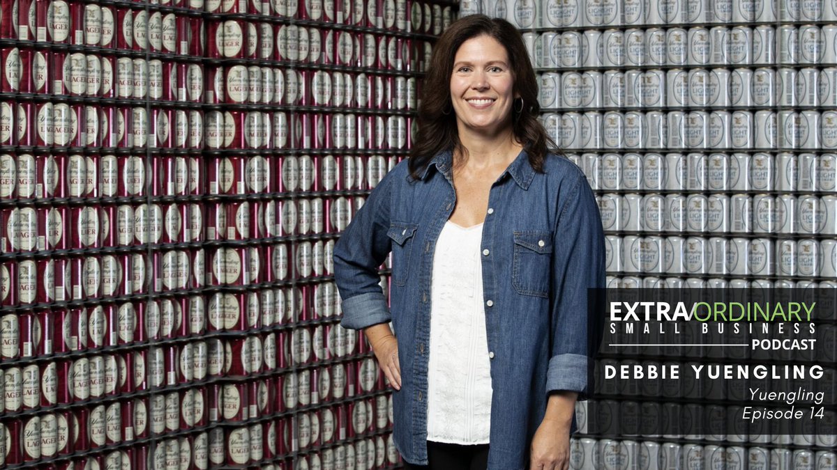Thanks to <a href="/agiovine/">Angela Giovine</a> for featuring Debbie Yuengling on her <a href="/HappeningsMedia/">Happenings Media</a> podcast, "Extra/Ordinary Small Business," (<a href="/extraordinarysb/">extra/ordinary</a>) to discuss what it's like to be part of the sixth generation running America's Oldest Brewery.

🎧 Listen here: bit.ly/DGYGiovineBiz