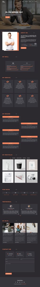 #html5_template #webdesign #Protfolio_template #webdevelopment #Wordpress
github link : sridam01.github.io/htmltemplates/…