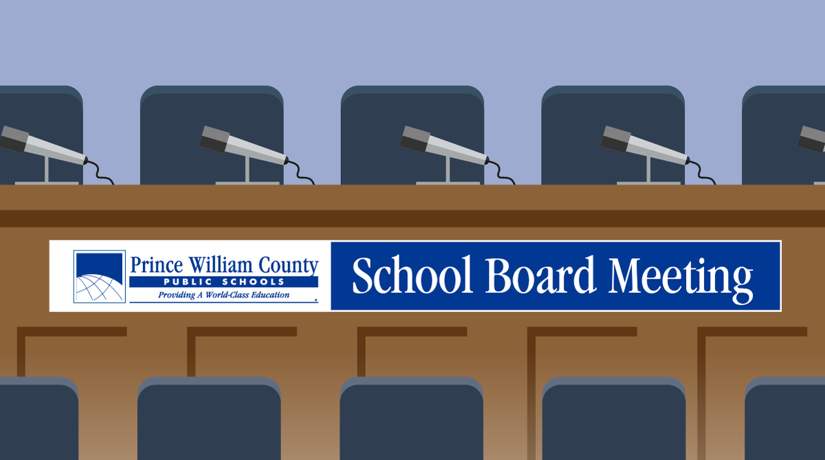 PWCSNews's tweet photo. On July 15 at 6 p.m., the PWC School Board is holding a hybrid physical/virtual meeting for the purpose of approving plans for reopening. Patrons may sign-up to speak either in-person or virtually. 

➡️For sign-up and viewing information, please visit  https://t.co/T9aPMXiz8N https://t.co/tIjR9eU7qY