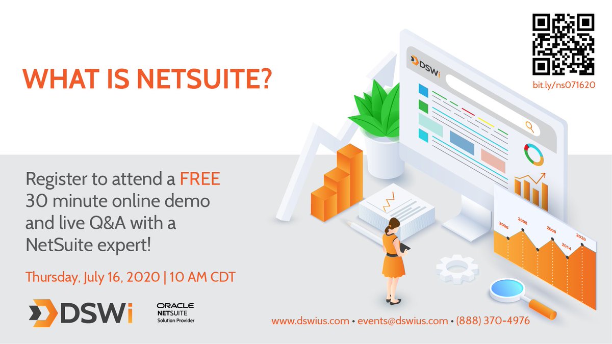 Did you know that NetSuite was recognized by #Gartner as the 2020 Peer Insights Customer Choice for Service-Centric ERP solutions? Join us for a free product tour and see why everyone's talking about #NetSuite! Register at bit.ly/ns071620