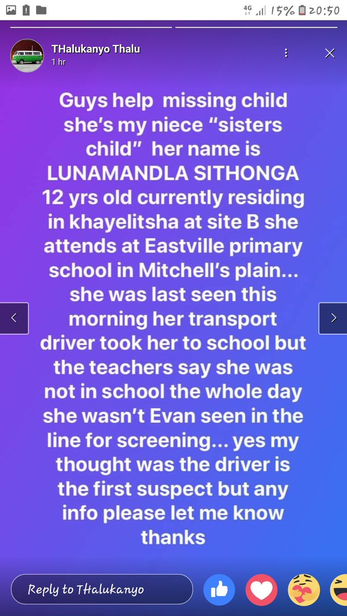 lutho_lthee's tweet photo. Please retweet for awareness 🙏 https://t.co/USN2fBIYha