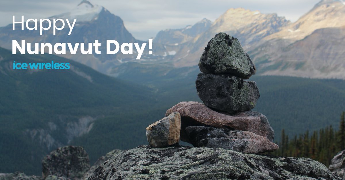 icewireless's tweet photo. Happy #Nunavut Day! 🎉

From our start in #NorthernCanada, we’ve come to know the people and become a part of the communities. We’re so proud to serve all of our Nunavut friends and continue to provide our services. 💛

Enjoy the day! 

#IceWireless #FreeTheNorth #NunavutDay https://t.co/trnfLqBKIT