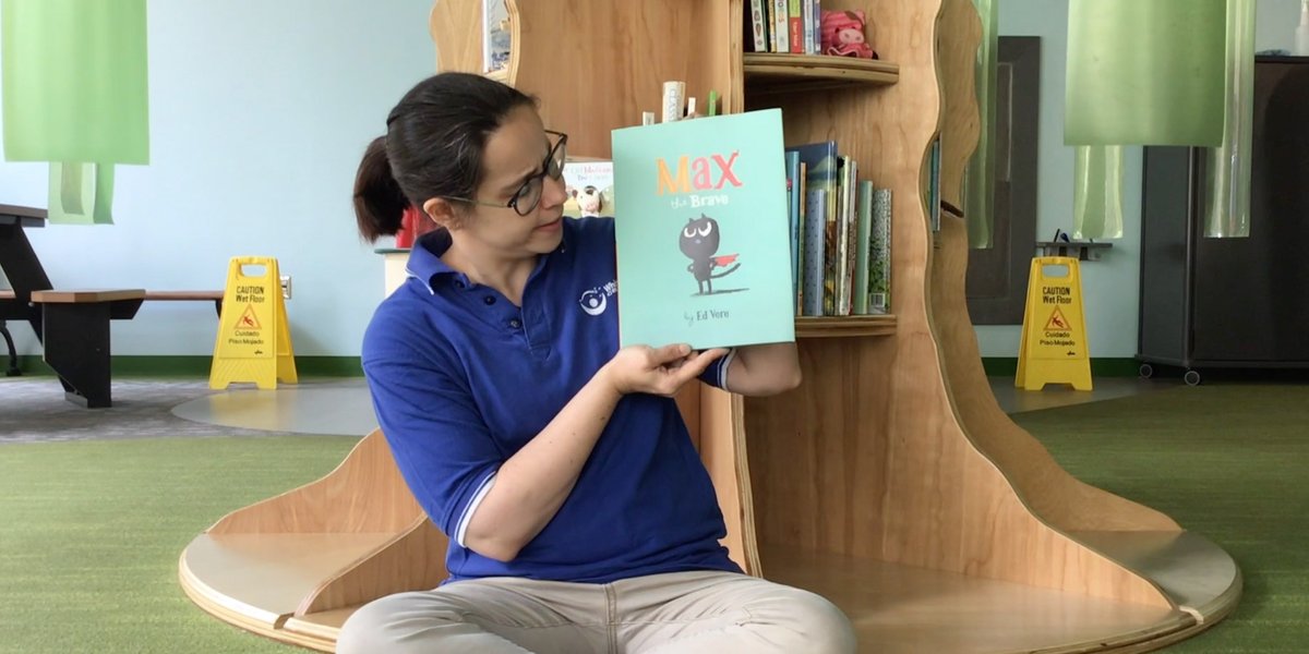 whitakercenter's tweet photo. Happy Thursday and time for another Story Tree segment! Miriam Krause has chosen Max the Brave by Ed Vere. https://t.co/jWgqsZTVAe. You can support Whitaker Center at https://t.co/cHnrTHc1RQ. #StoryTree #LearningNeverStops #WhitakerCenter https://t.co/Wi2bMK2Ebc