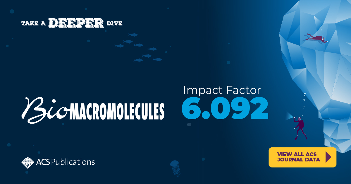 Take a Deeper Dive into the @ACSPublications #JCR numbers, including the Biomacromolecules 2019 Impact Factor of 6.092! acspubs.co/wfXk50AugJN