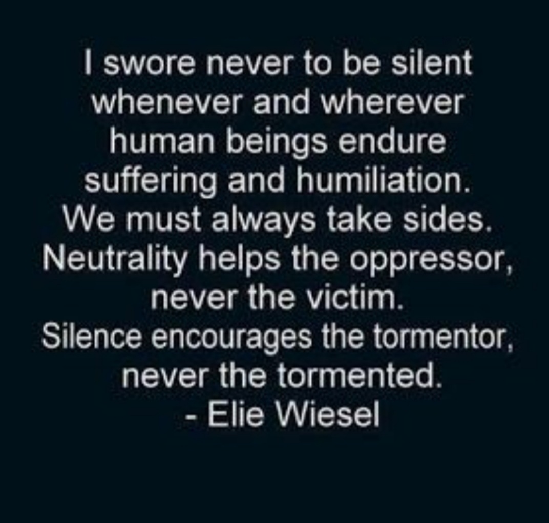 Aponte_MD's tweet image. .#BlackLivesMatter 
Silence is Compliance!